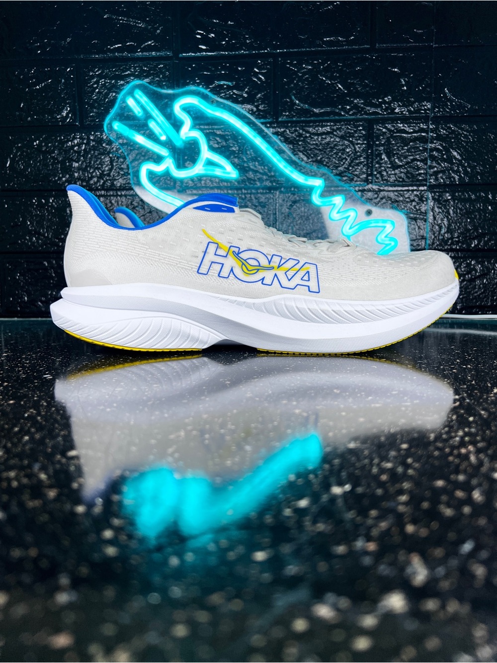 Hoka One One Mach 6 Men's Walking Gym Marathon Running Shoes Sneakers - 14